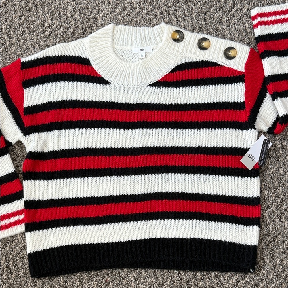BP Bold Striped Sweater
